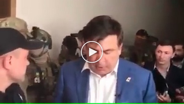 Саакашвили уже штурмует сотрудников СБУ и ГПУ, которые проводят обыск у его помощника