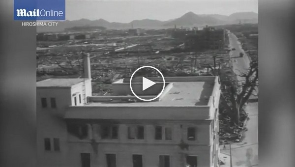 Хиросима и Нагасаки после бомбежки документальная хроника, снятая советскими военными
