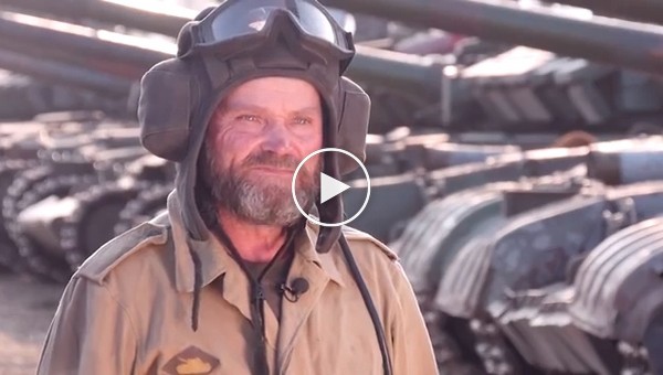 Крымский герой-танкист дядя Толя рассказал о буднях в АТО