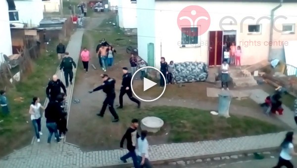 Словацкие полицейские провели профилактические мероприятия в цыганском квартале