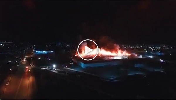 Пожар на крупнейшем в мире кашемировом заводе «Гоби» в Улан-Баторе