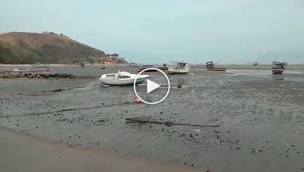 От берегов Бразилии и Уругвая отхлынула вода, а на побережье Чили обрушились огромные волны