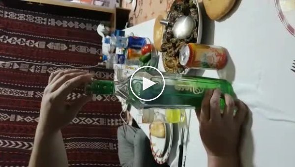 Туркменская водка которую можно пить без света