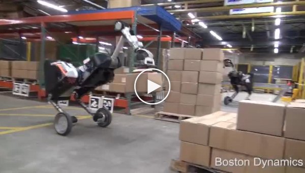 Новейший робот-грузчик от Boston Dynamics